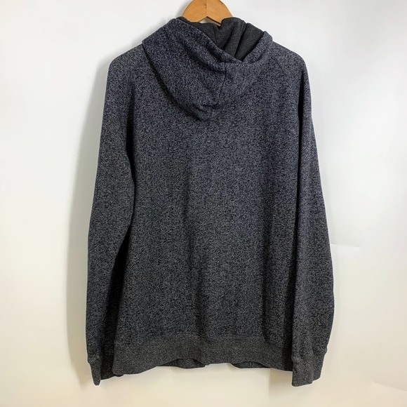 TenTree Men's Spacedye Full Zip Hoodie Textured Gray Casual‎ Everyday Activewear - Picture 2 of 12